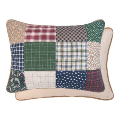 Image showing  Rustic Paisley Pieced Cotton Quilt Set