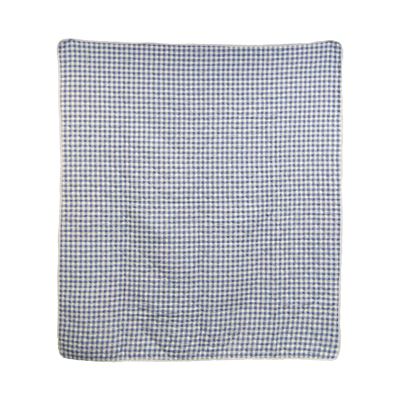 Image showing  Star & Stripe Ragged Pieced Cotton Quilted Throw