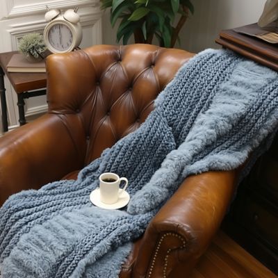 Image showing  Plush Knit Throw