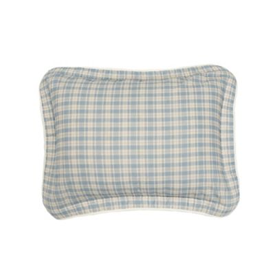 Image showing  Coastal Star Embroidered Pieced Cotton Quilt Set