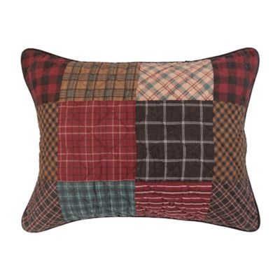 Image showing  Appalachia Plaid Pieced Cotton Quilt Set