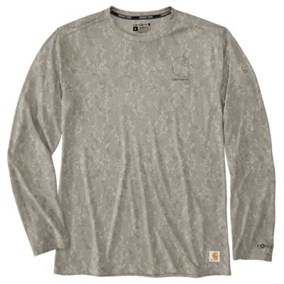 Carhartt Force Sun Defender Relaxed Print LS T-Shirt