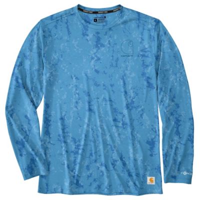 Carhartt Force Sun Defender Relaxed Print LS T-Shirt