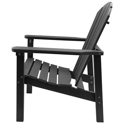 Image showing 7 th Upland All Weather HDPE Stackable Adirondack Chair, Space-Saving Outdoor Patio Chair, 4 pc.