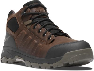 Danner Men's Wheat Ridge 4.5 in. Brown/Olive Work Boots