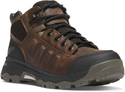 Danner Women's Wheat Ridge 4.5 in. Brown/Olive Work Boots