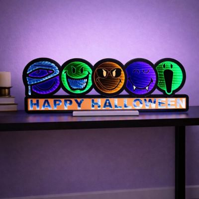 Image showing  SmileyWorld Happy Halloween Ekkolight 35 in. L