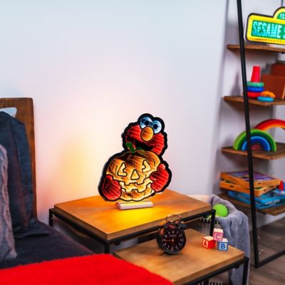Image showing  Sesame Street Elmo Pumpkin Ekkolight 16 in. H