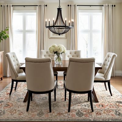 Image showing  Lenore Vintage Floral Area Rug