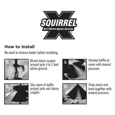 Image showing  Pole-Mounted Squirrel Baffle, 18 in.