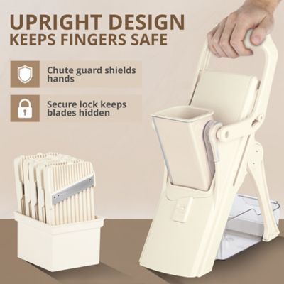 Image showing  Nutri Slicer Mandoline 5-in-1 Multi-Functional Portable Countertop Kitchen Mandoline