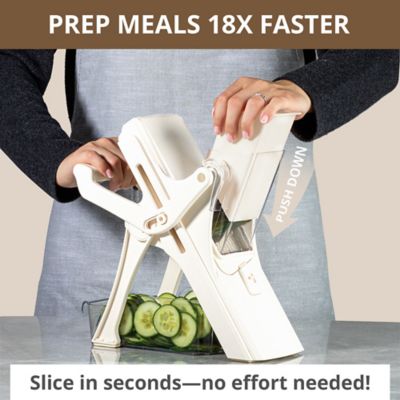 Image showing  Nutri Slicer Mandoline 5-in-1 Multi-Functional Portable Countertop Kitchen Mandoline