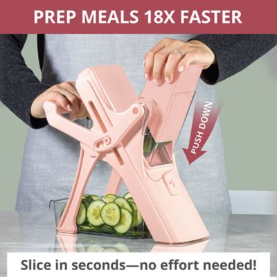 Image showing  Nutri Slicer Mandoline 5-in-1 Multi-Functional Portable Countertop Kitchen Mandoline