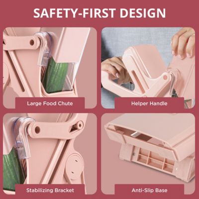 Image showing 6 th Granitestone Nutri Slicer Mandoline 5-in-1 Multi-Functional Portable Countertop Kitchen Mandoline