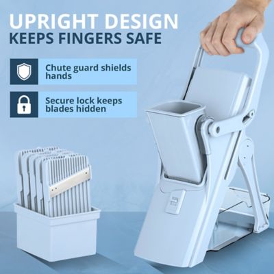 Image showing  Nutri Slicer Mandoline 5-in-1 Multi-Functional Portable Countertop Kitchen Mandoline