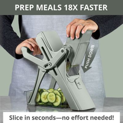 Image showing  Nutri Slicer Mandoline 5-in-1 Multi-Functional Portable Countertop Kitchen Mandoline