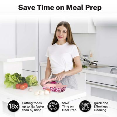 Image showing  Nutri Slicer XL 4 in.1-Portable Easy Storage Handheld Kitchen Slicer with Storage Container