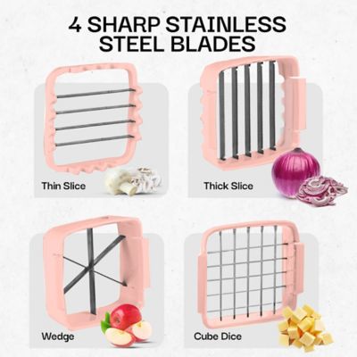 Image showing  Nutri Chopper 5-in-1 Compact Portable Handheld Kitchen Slicer with Storage Container