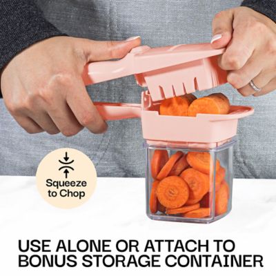 Image showing  Nutri Chopper 5-in-1 Compact Portable Handheld Kitchen Slicer with Storage Container