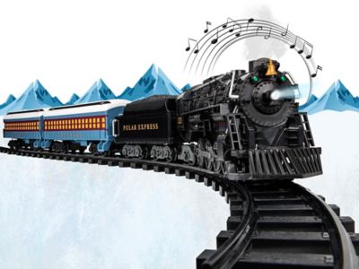 Image showing 5 th Lionel Warner Bros. The Polar Express Ready to Play Train Set with Bluetooth