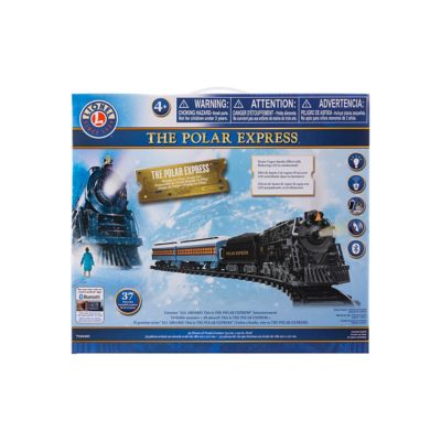 Image showing 9 th Lionel Warner Bros. The Polar Express Ready to Play Train Set with Bluetooth