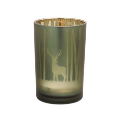 Image showing  Mossy Oak Deer Candle Holder (Set of 2)