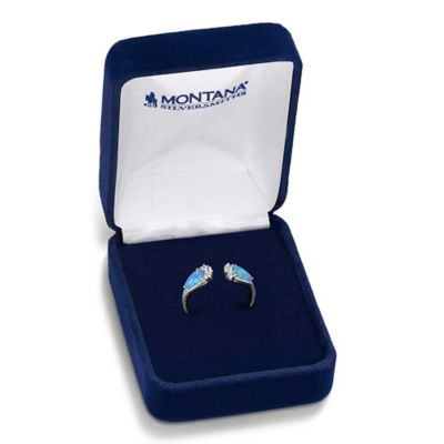 Image showing  Blue Opal Flare Ring