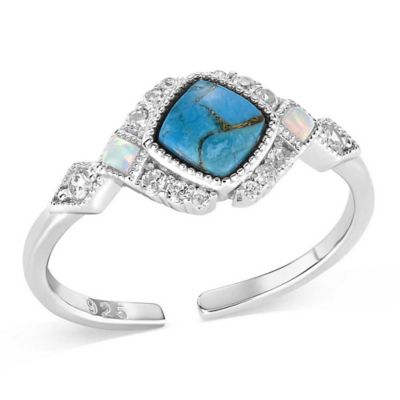 Montana Silversmiths Crowned Glacier Ring