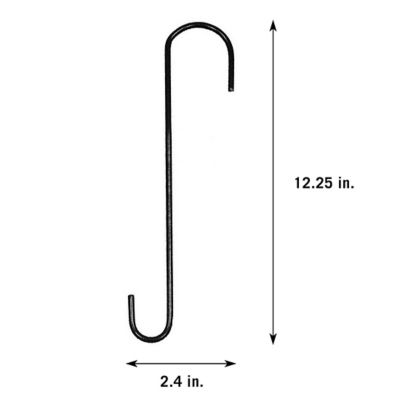 Image showing  12 in. Steel Extension Hook