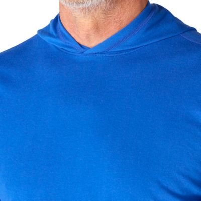 Image showing  Men's Force Relaxed Fit Midweight Logo Graphic Hooded Long-Sleeve T-Shirt, 106654-CRH