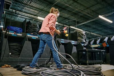 Image showing  Women's Rugged Flex Loose Fit Canvas Detroit Jacket