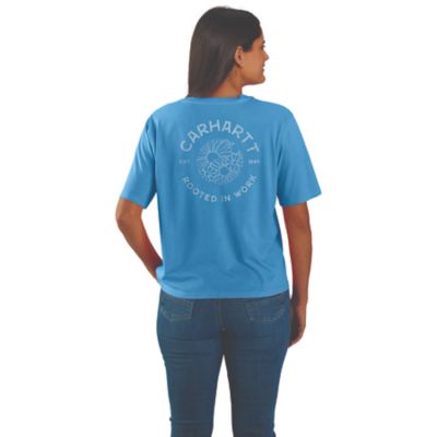 Image showing  TENCEL Fiber Series Loose Floral T-Shirt