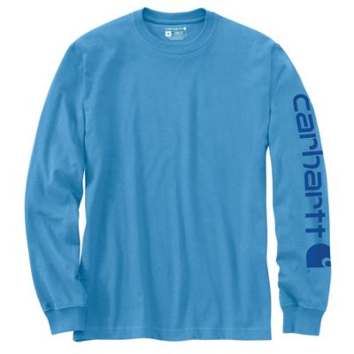 Carhartt Men's Long-Sleeve Graphic Logo T-Shirt