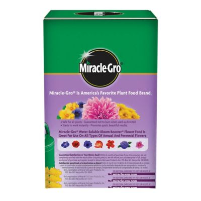 Image showing 9 th Miracle-Gro 1.5 lb. 600 sq. ft. Water Soluble Bloom Booster Flower Food