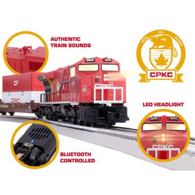 Image showing  CPKC Maxi Stack LionChief Freight Set with Bluetooth 5.0