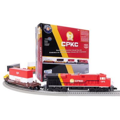 Image showing 6 th Lionel CPKC Maxi Stack LionChief Freight Set with Bluetooth 5.0