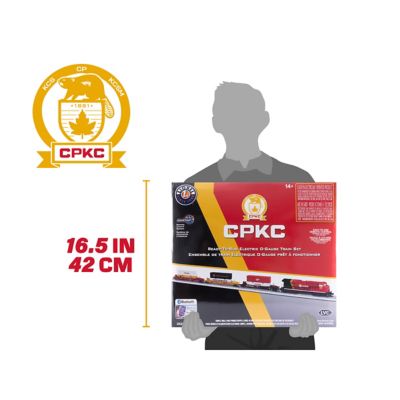 Image showing 8 th Lionel CPKC Maxi Stack LionChief Freight Set with Bluetooth 5.0