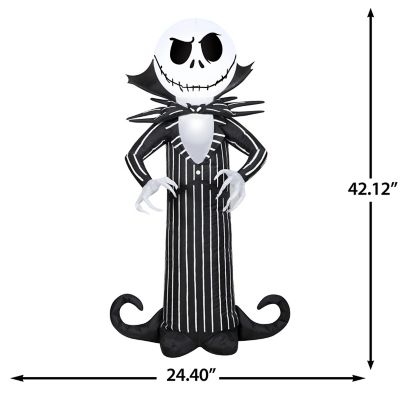 Image showing  Airblown-Jack Skellington with Stylized Collar