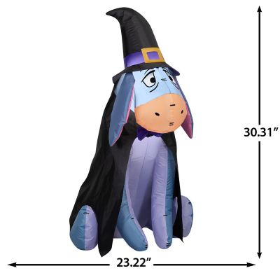 Image showing  Airblown-Eeyore In Witch Costume