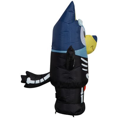 Image showing Airblown-Bluey in Skeleton Costume