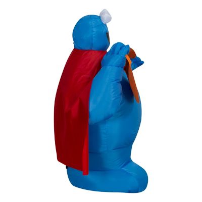 Image showing  Airblown-Cookie Monster with Cape