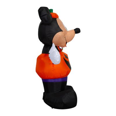 Image showing  Airblown-Mickey Dressed in Pumpkin Outfit