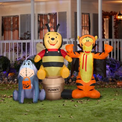 Image showing  Airblown-Halloween Pooh and Friends