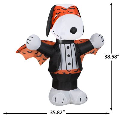 Image showing Airblown-Snoopy with Orange Vampire Print
