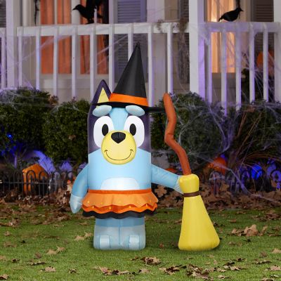 Image showing Airblown-Bluey in Witch Costume
