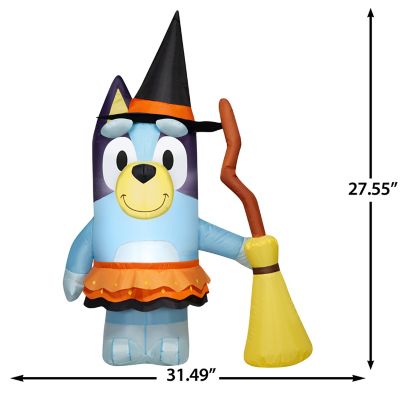 Image showing Airblown-Bluey in Witch Costume