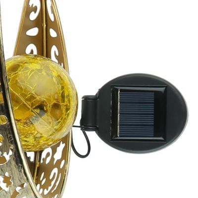 Image showing  Solar LED Crescent Moon Garden Light