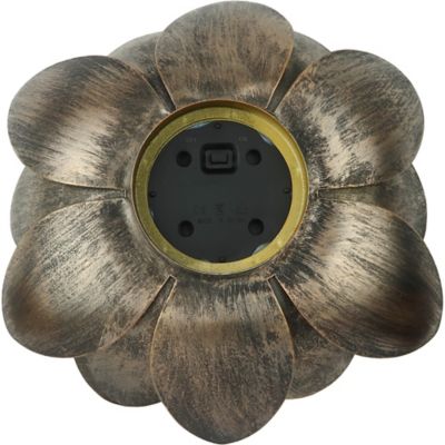 Image showing  Gold Lotus Flower Solar LED Garden Light