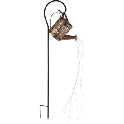 Moonelit Creations Solar Watering Can Landscape LED Light