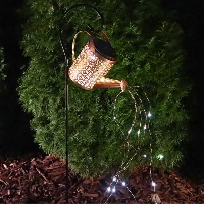 Image showing  Solar Watering Can Landscape LED Light
